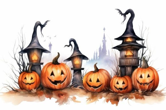 Download Halloween Line Art Scary Graphics - Graphic Collection