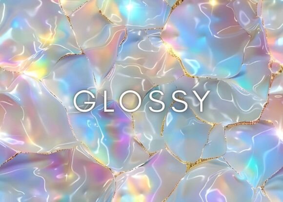 Download Iridescent Holographic Digital Paper - Graphic Collection
